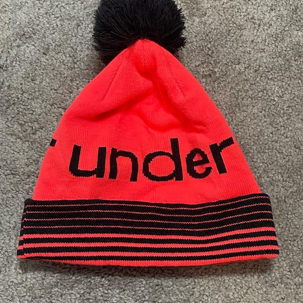 Under Armour Beanie with Pom Pom